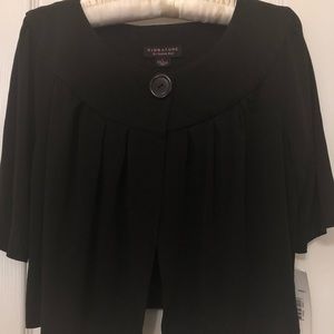 signature black womens jacket
